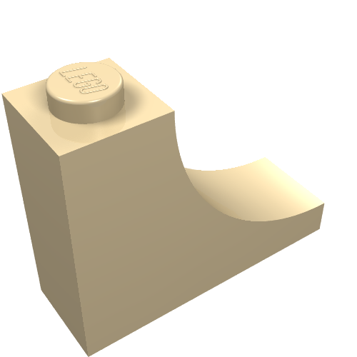 Part 18653 - Arch 1 x 3 x 2 Inverted - De BrickPlaats