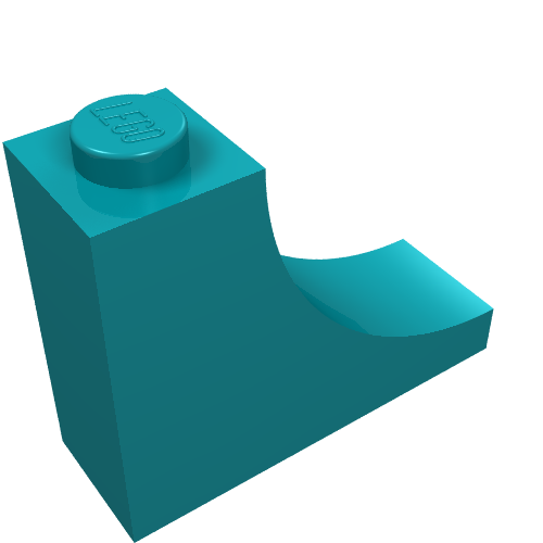 Part 18653 - Arch 1 x 3 x 2 Inverted - De BrickPlaats