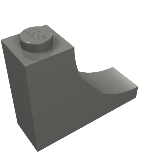 Part 18653 - Arch 1 x 3 x 2 Inverted - De BrickPlaats