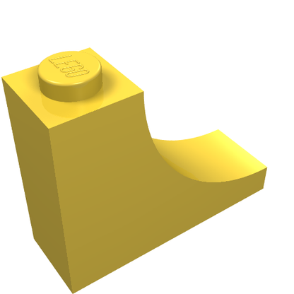Part 18653 - Arch 1 x 3 x 2 Inverted - De BrickPlaats