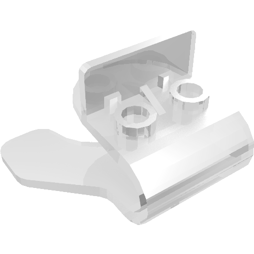 Part 18663 - Minifigure, Utensil Stand Flexible (Super Jumper) - De BrickPlaats