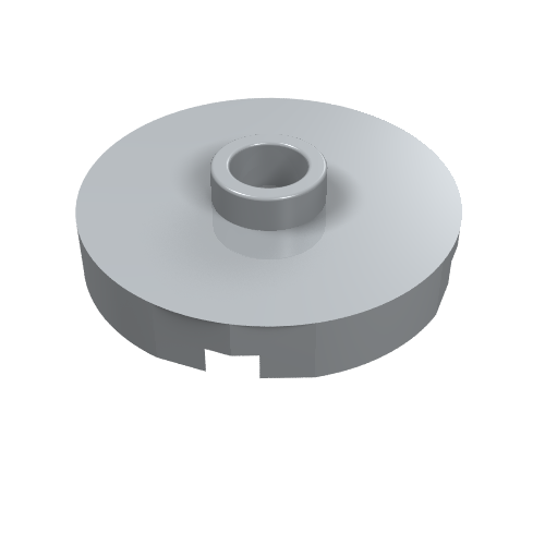 Part 18674 - Tile, Round 2 x 2 with Open Stud - De BrickPlaats