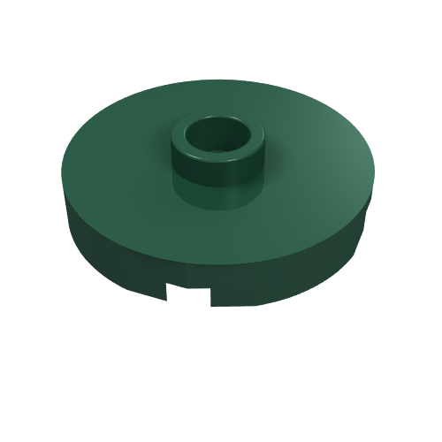 Part 18674 - Tile, Round 2 x 2 with Open Stud - De BrickPlaats