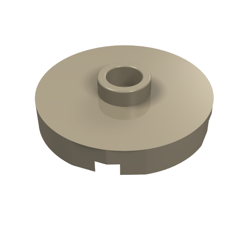 Part 18674 - Tile, Round 2 x 2 with Open Stud - De BrickPlaats