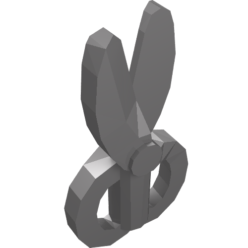 Part 18920 - Minifigure, Utensil Scissors - De BrickPlaats