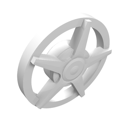 Part 18978a - Wheel Cover 5 Spoke - for Wheel 18976 - De BrickPlaats