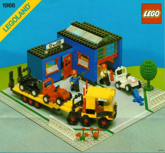 Set 1966 - Car Repair Shop - De BrickPlaats