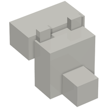 Part 20308 - Creature Head Pixelated with Snout - De BrickPlaats