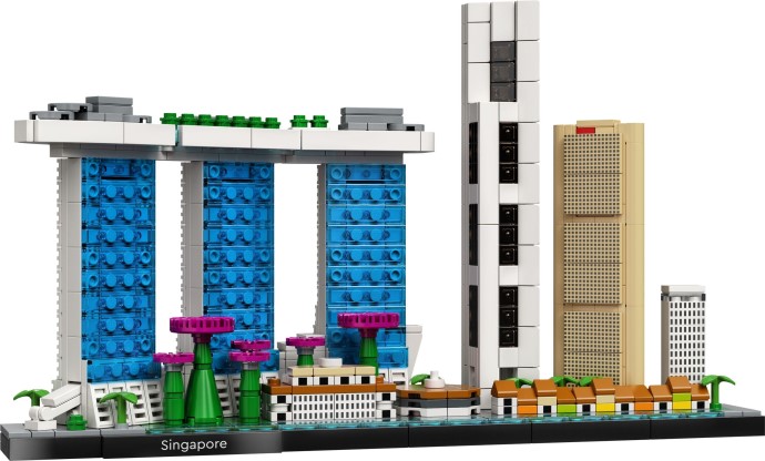 LEGO® Architecture Skyline Collection: Singapore 21057 Building Kit - De BrickPlaats