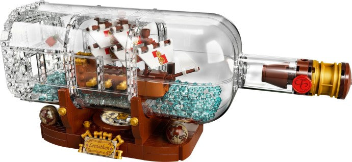 LEGO Ideas Ship in a Bottle 21313 Building Kit - De BrickPlaats