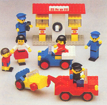 Set 217 - Service Station - De BrickPlaats