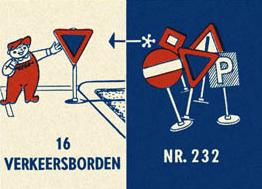 Set 232-2 - 16 Road Signs - De BrickPlaats