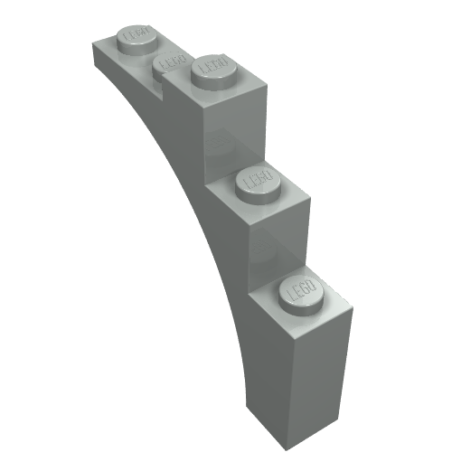 Part 2339 - Arch 1 x 5 x 4 - Continuous Bow - De BrickPlaats