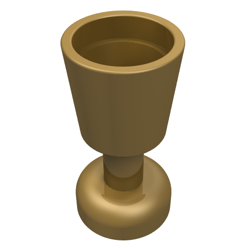 Part 2343 - Minifigure, Utensil Goblet - De BrickPlaats