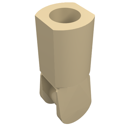 Part 23443 - Bar Holder with Handle - De BrickPlaats