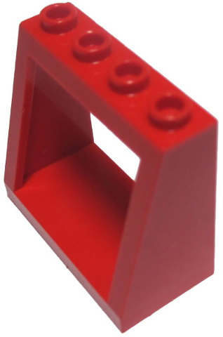 Part 2352b - Windscreen 2 x 4 x 3 Frame - Hollow Studs - De BrickPlaats