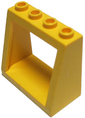 Part 2352b - Windscreen 2 x 4 x 3 Frame - Hollow Studs - De BrickPlaats