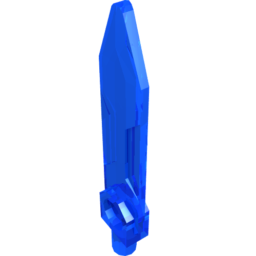 Part 23860 - Minifigure, Weapon Sword, Blade with Bar - De BrickPlaats