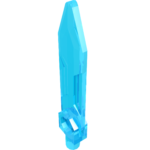 Part 23860 - Minifigure, Weapon Sword, Blade with Bar - De BrickPlaats