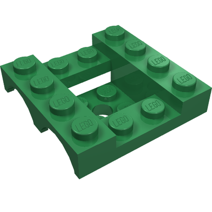 Part 24151 - Vehicle, Mudguard 4 x 4 x 1 1/3 Double - De BrickPlaats