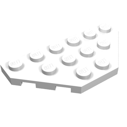Part 2419 - Wedge, Plate 3 x 6 Cut Corners - De BrickPlaats