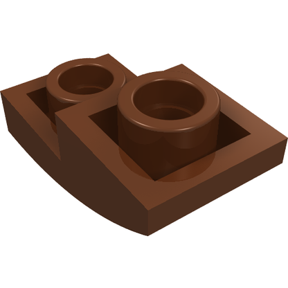 Part 24201 - Slope, Curved 2 x 1 x 2/3 Inverted - De BrickPlaats