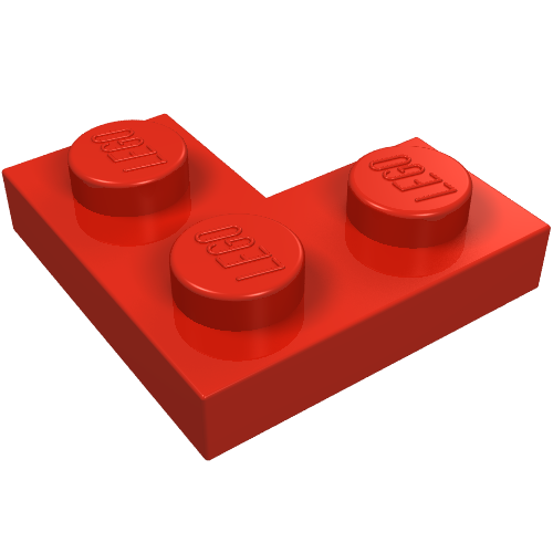 Part 2420 - Plate 2 x 2 Corner - De BrickPlaats