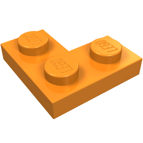 Part 2420 - Plate 2 x 2 Corner - De BrickPlaats