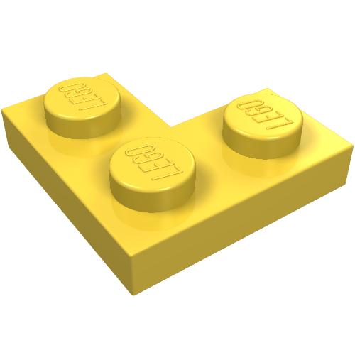 Part 2420 - Plate 2 x 2 Corner - De BrickPlaats
