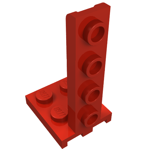 Part 2422 - Bracket 2 x 2 - 1 x 4 - De BrickPlaats