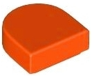 Part 24246 - Tile, Round 1 x 1 Half Circle Extended - De BrickPlaats