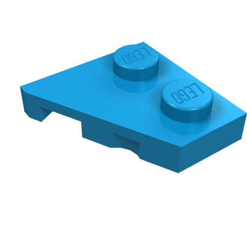 Part 24307 - Wedge, Plate 2 x 2 Right - De BrickPlaats