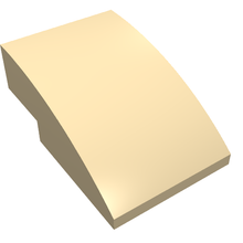 Part 24309 - Slope, Curved 3 x 2 - De BrickPlaats