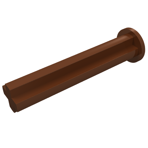 Part 24316 - Technic, Axle 3L with Stop - De BrickPlaats
