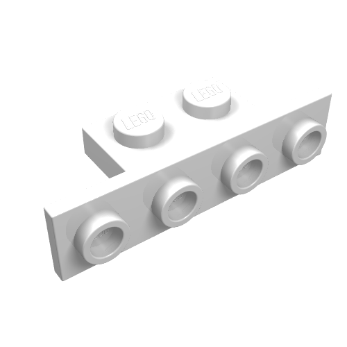 Part 2436 - Bracket 1 x 2 - 1 x 4 - De BrickPlaats