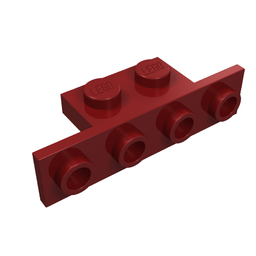 Part 2436 - Bracket 1 x 2 - 1 x 4 - De BrickPlaats