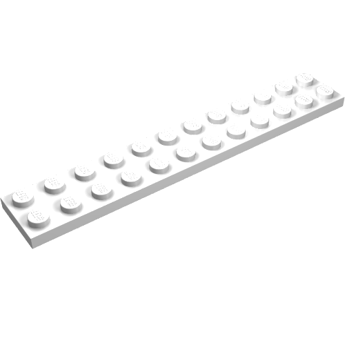 Part 2445 - Plate 2 x 12 - De BrickPlaats