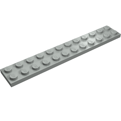 Part 2445 - Plate 2 x 12 - De BrickPlaats