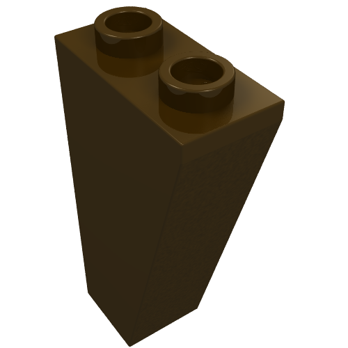 Part 2449 - Slope, Inverted 75 2 x 1 x 3 - De BrickPlaats