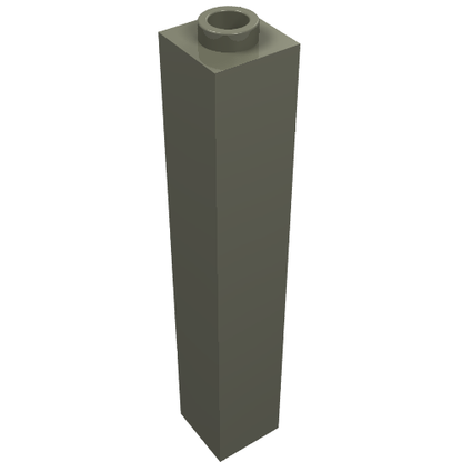 Part 2453a - Brick 1 x 1 x 5 - Blocked Open Stud or Hollow Stud - De BrickPlaats