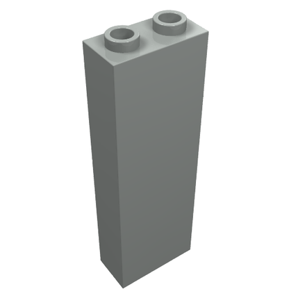 Part 2454 - Brick 1 x 2 x 5 - Blocked Open Studs or Hollow Studs - De BrickPlaats