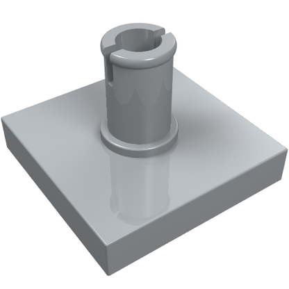 Part 2460 - Tile, Modified 2 x 2 with Pin - De BrickPlaats