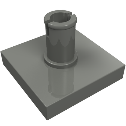 Part 2460 - Tile, Modified 2 x 2 with Pin - De BrickPlaats