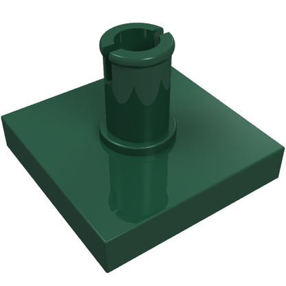 Part 2460 - Tile, Modified 2 x 2 with Pin - De BrickPlaats