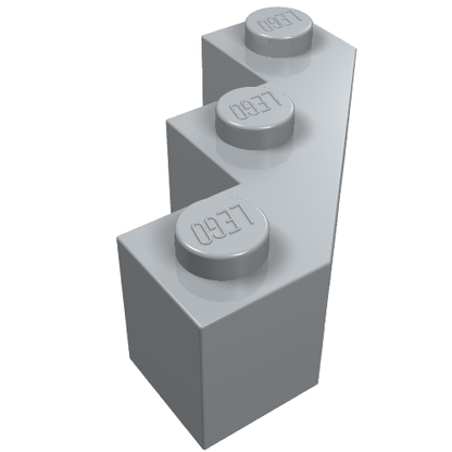 Part 2462 - Brick, Modified Facet 3 x 3 - De BrickPlaats
