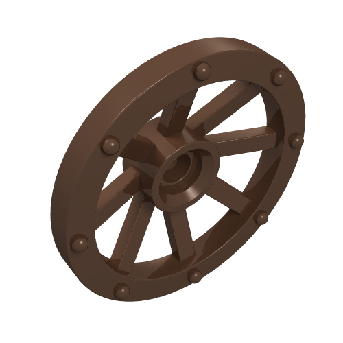 Part 2470 - Wheel Wagon Small (27mm D.) - De BrickPlaats