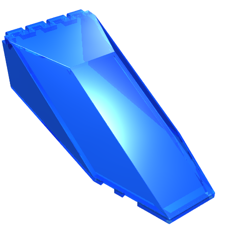 Part 2507 - Windscreen 10 x 4 x 2 1/3 Canopy - De BrickPlaats