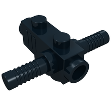 Part 2516 - Minifigure, Utensil Tool Chainsaw Body with Handles and Studs - De BrickPlaats