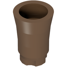 Part 2536b - Plant, Tree Palm Trunk - Short Connector, no Axle Hole - De BrickPlaats