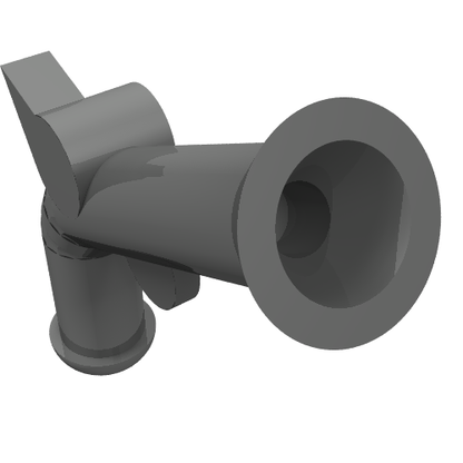 Part 2562 - Minifigure, Weapon Gun, Flintlock Pistol - De BrickPlaats